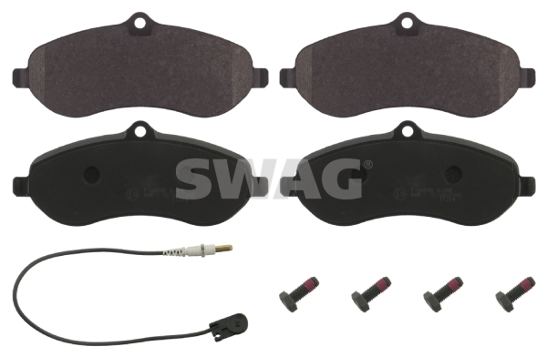 Kit pastiglie freno, Freno a disco - 62 91 6830 SWAG